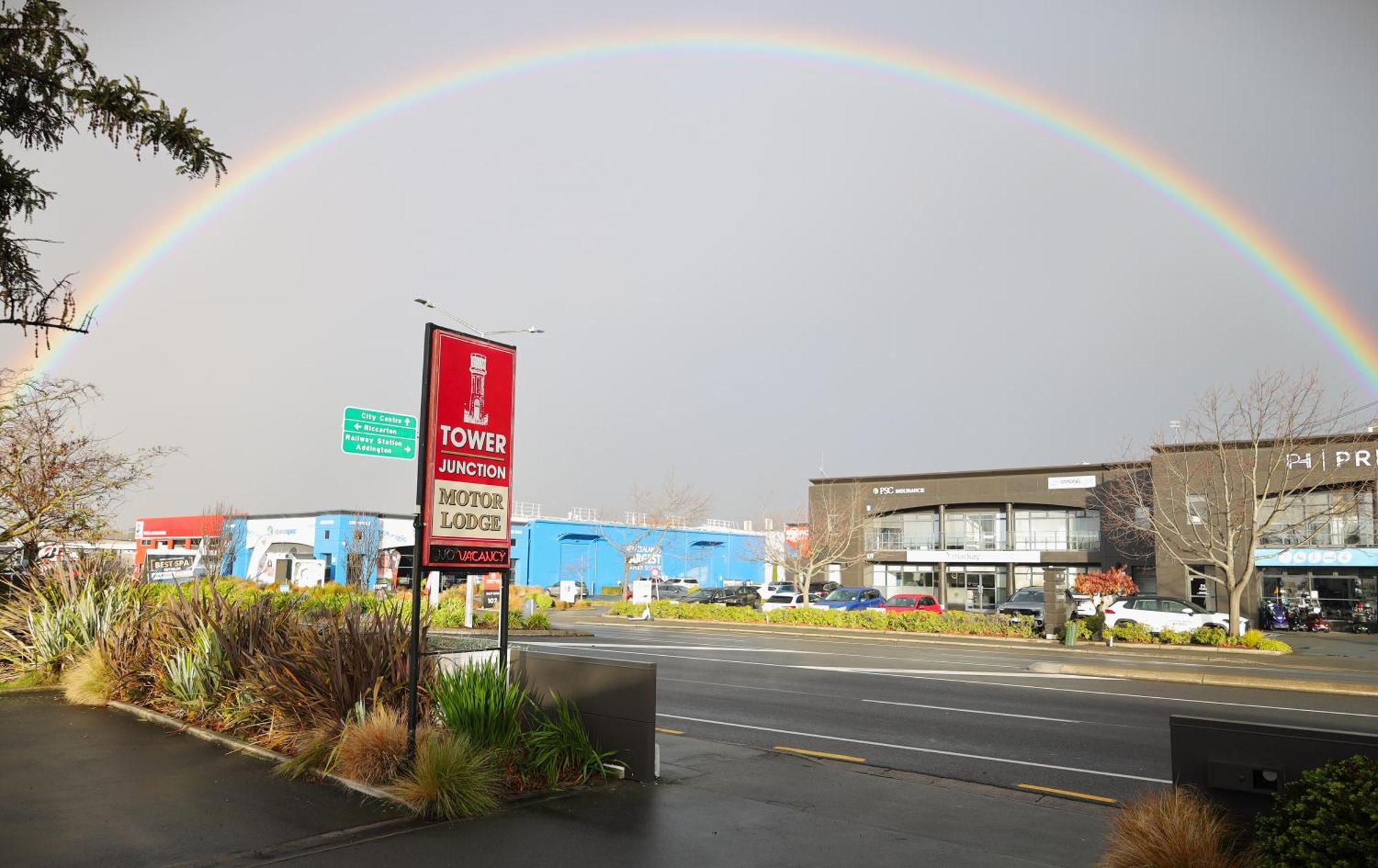 Tower Junction Motor Lodge- Motel With Airport And Railway Station Shuttle Service Christchurch Extérieur photo
