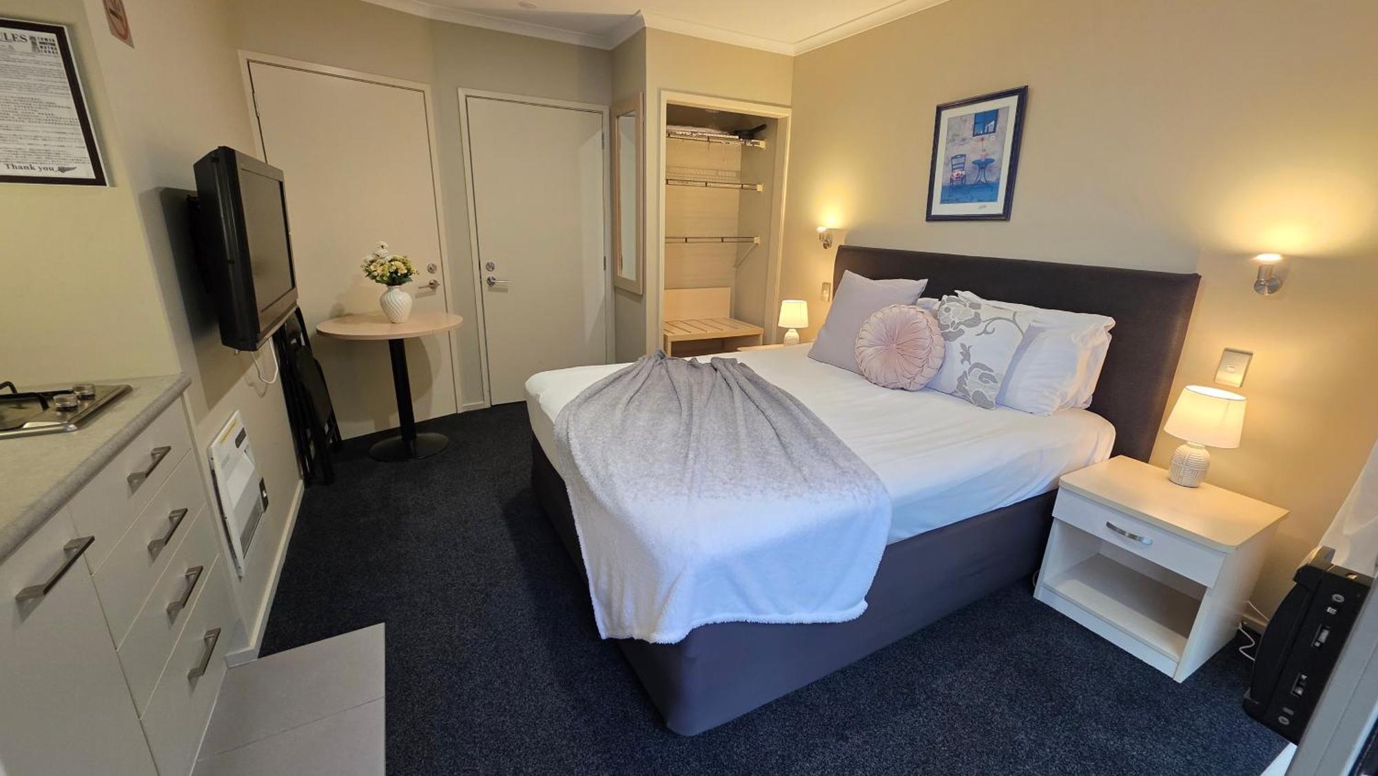 Tower Junction Motor Lodge- Motel With Airport And Railway Station Shuttle Service Christchurch Chambre photo